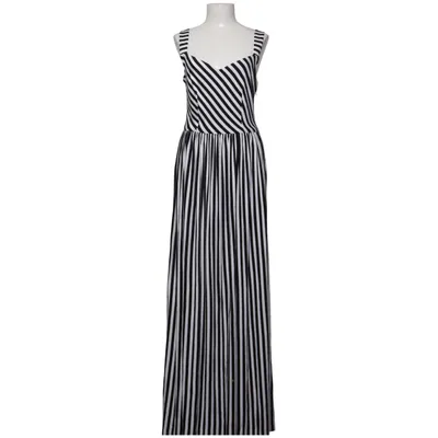 Maxi dress (Black, White) from Risk Elastane, Viscose