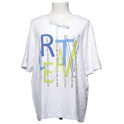 T-shirt (Wit, Meerkleurig) van Liberty Woman Elastaan, Modal, Viscose