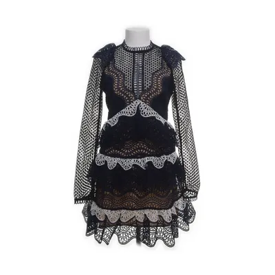 Dress (Black, Blue, Multicolored) from Self-Portrait Polyester