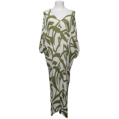 Dress (Green, White) from New Collection Viscose