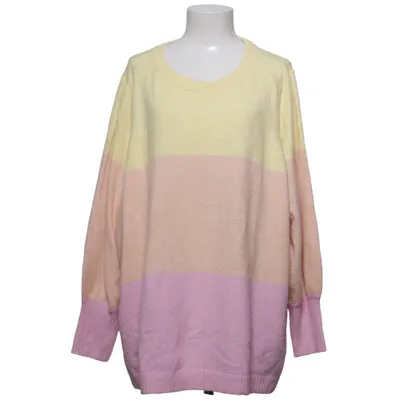 Tröja (Rosa, Gul, Beige) från Zizzi Elastan, Polyamid, Polyester