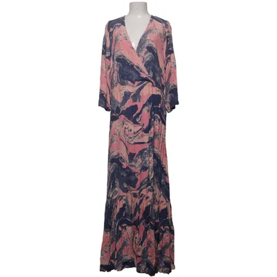 Maxi jurk (Blauw, Roze, Meerkleurig) van YAS Viscose