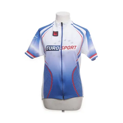 Cykeltröja (Vit, Blå, Flerfärgad) från Trimtex Polyester