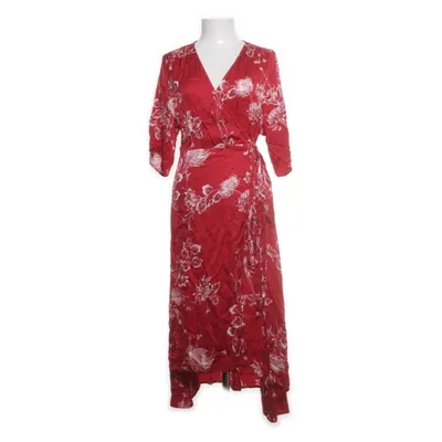 Omlottklänning (Röd, Vit) från Second Female Viskos