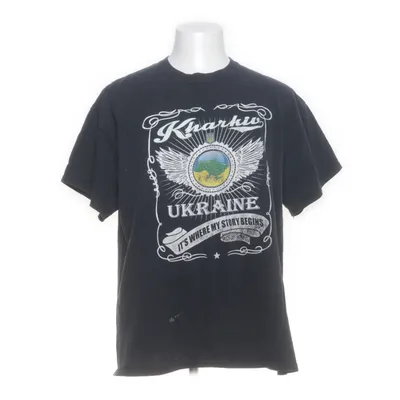 T-shirt (Blå, Flerfärgad) från Gildan Bomull