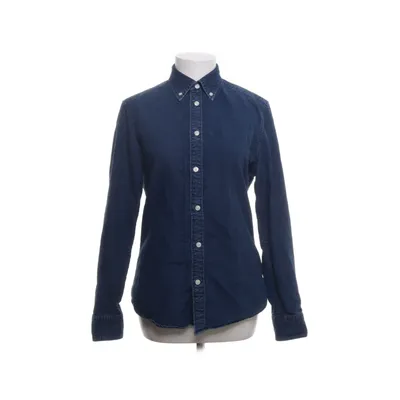 Denim blouse (Blauw) van East West Katoen