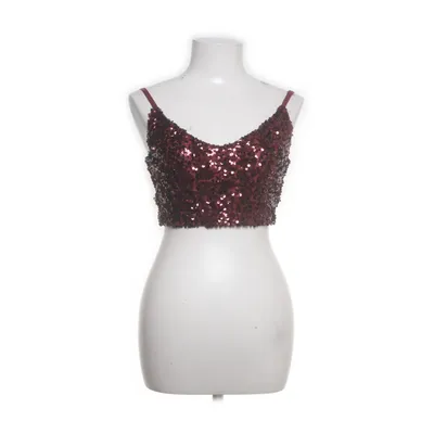 Crop top (Red) from Zuiki Polyester