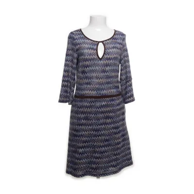 Jurk (Blauw, Bruin) van Pernilla Wahlgren Polyester, Polyamide, Elastaan