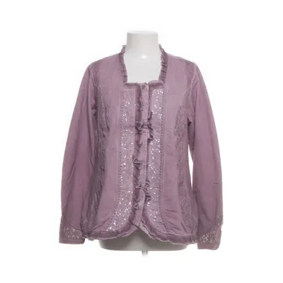 Blazer (Pink, Purple) from Body Needs Cotton, Polyester