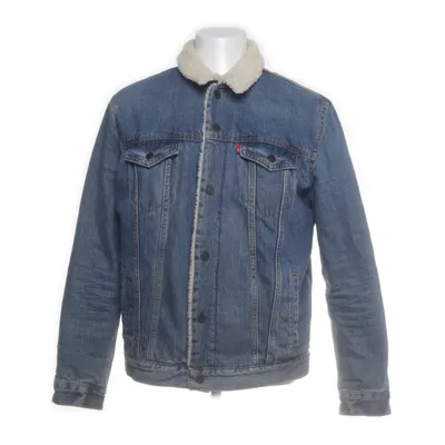 Lined denim jacket (Blue) from Levi Strauss & Co Cotton, Faux fur