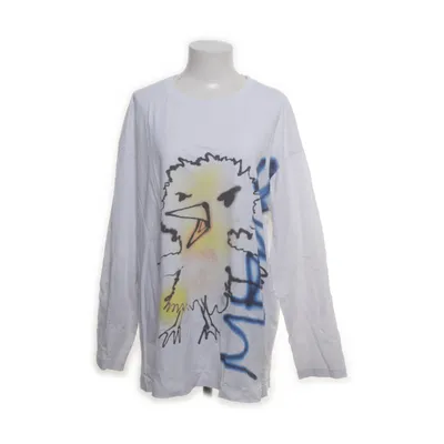 Lange mouwen shirt (Wit, Meerkleurig) van Weekday Katoen