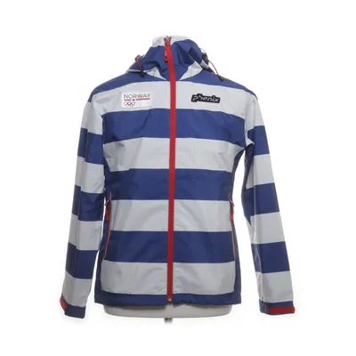 Regnjacka (Blå, Vit, Röd) från Phenix Polyester
