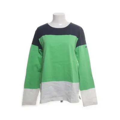 Lange mouwen shirt (Groen, Blauw, Wit) van Saint James Katoen