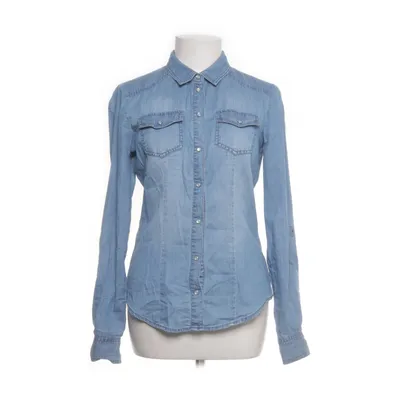 Denim blouse (Blauw) van ONLY Blue Behavior Katoen