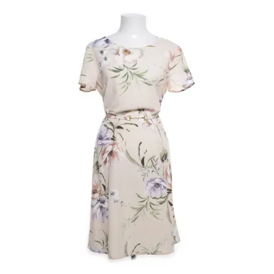 Klänning (Beige, Flerfärgad) från Ida Sjöstedt Elastan, Polyester