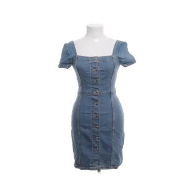 Denim jurk (Blauw) van Divided by H&M Katoen, Polyester, Elastaan