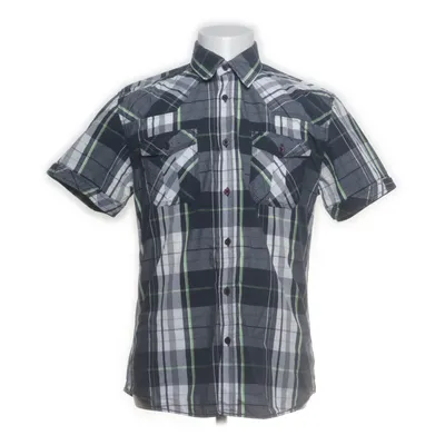 Short sleeve shirt (Blue, White) from Skill Cotton