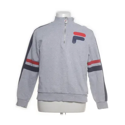 Collegetröja (Grå) från Fila Bomull, Polyester