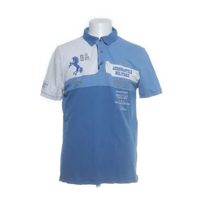 Pikétröja (Blå, Flerfärgad) från Aeronautica Militare Bomull, Elastan