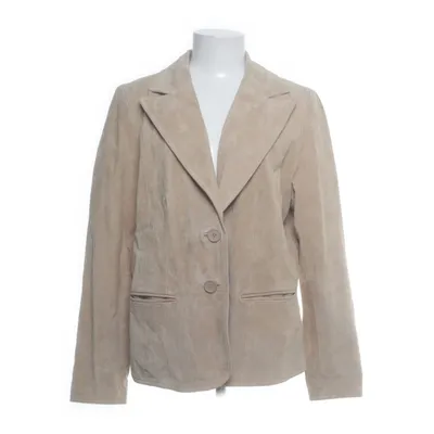 Läderkavaj (Beige) från Amica Skinn