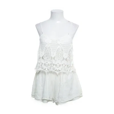 Byxdress (Vit) från American Eagle Outfitters Bomull, Viskos