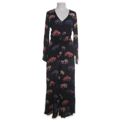 Robe longue (Noir, Multicolore) de Kaffe Viscose