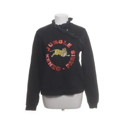 Sweatshirt (Zwart) van Kenzo x H&M Katoen, Zijde