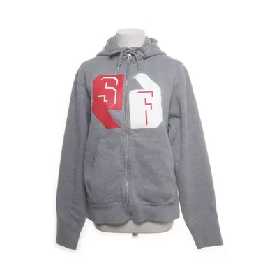 Hoodie (Gray, Red, White) from Sneaker Freak Cotton, Polyester