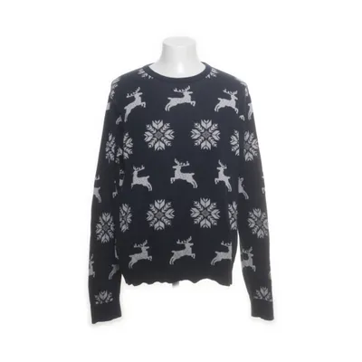 Julesweater (Blå, Flerfarvet) fra Originals by Jack & Jones Bomuld