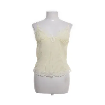 Pyjamatop (Geel) van Free People Katoen, Nylon, Zijde