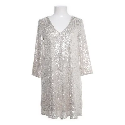 Cocktailklänning (Beige, Silverfärgad) från Amisu Elastan, Polyester