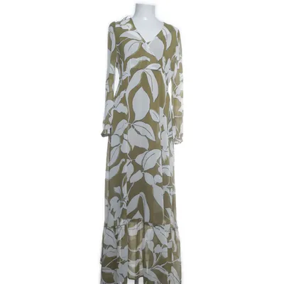 Klänning (Vit, Grön, Flerfärgad) från ESPRIT Återvunnen polyester