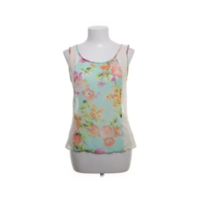 Tank Top (Green, Multicolored) from Delias Polyester, Cotton, Nylon