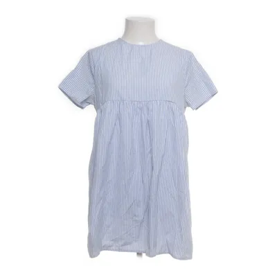 Jurk (Blauw, Wit) van Sisley Katoen, Polyester