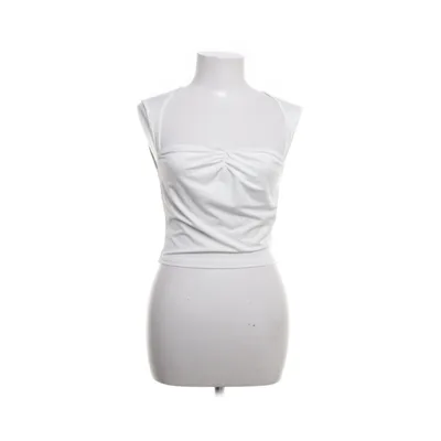 Crop top (Vit) från Shein Polyester, Elastan