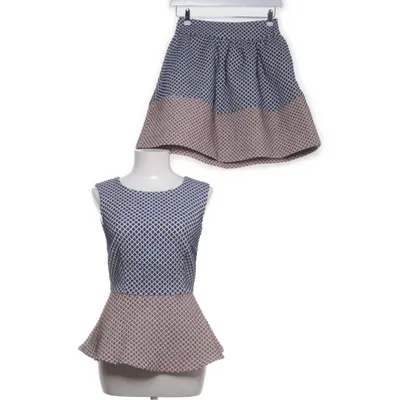 Set (Blå, Brun, Vit) från Mint & Berry Polyester