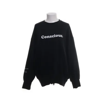 Sweatshirt (Black, White) from Embassy of Bricks and Logs Organic cotton