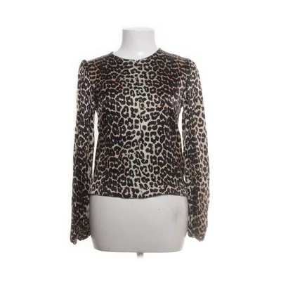 Blus (Svart, Brun) från Ganni Viskos