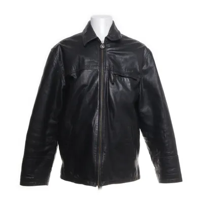 Leather jacket (Black) from Petroff