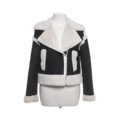Shearlingjacka (Svart, Vit) från Shein Polyester