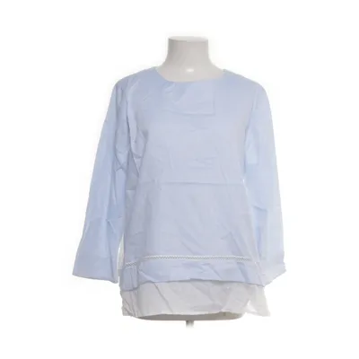 Blus (Blå, Vit) från Vlt's by Valentina's Bomull