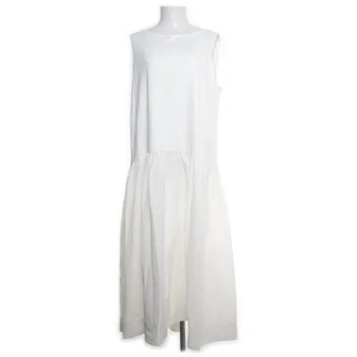 Jurk (Wit) van COS Katoen, Polyamide