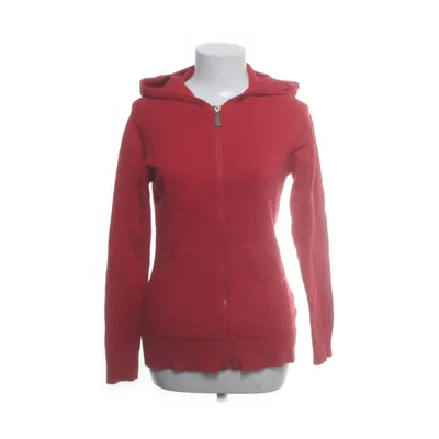 Hoodie (Red) from Tricotonic Elastane, Cashmere, Modal, Wool