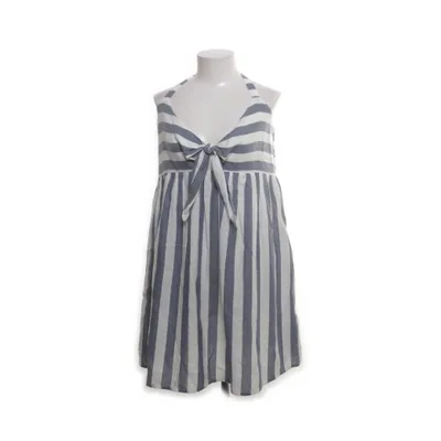 Klänning (Blå, Vit) från Pigalle Bomull