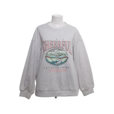 Sweatshirt (Hvid, Flerfarvet) fra Dazy Polyester, Bomuld