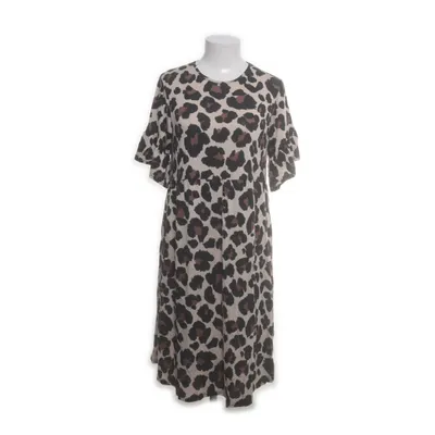 Dress (Beige, Multicolored) from Boohoo Elastane, Viscose