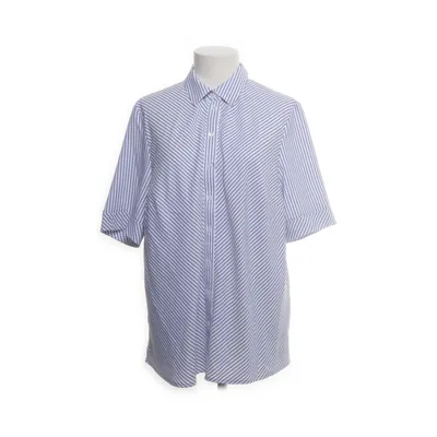 Korte mouwen shirt (Blauw, Wit) van Erfo Polyester