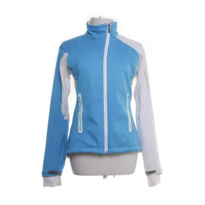 Sports jacket (Blue, White) from Salomon Elastane, Polyester, Polyamide