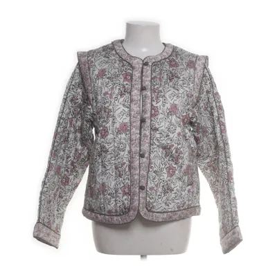 Cardigan (White, Multicolored) from YAS Cotton, Nylon, Viscose