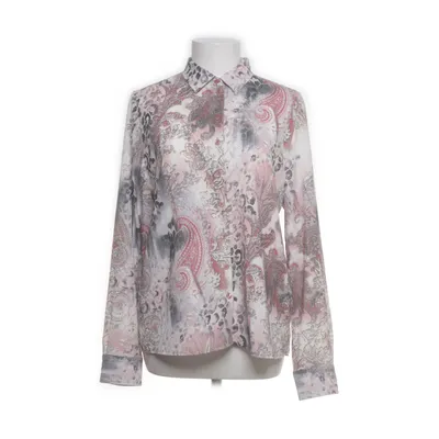 Skjorta (Vit, Flerfärgad) från Erfo Elastan, Polyester